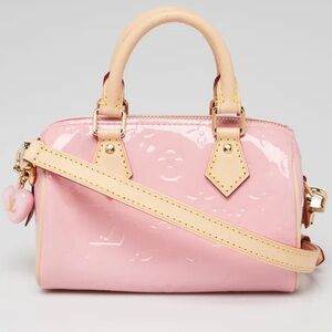 🩷Louis Vuitton Mochi Pink Speedy Nano🩷